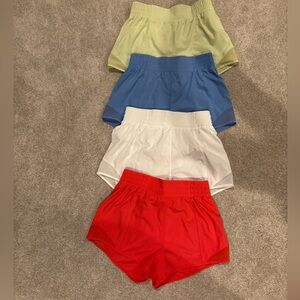 SO Womens Shorts Set - Red, White, Blue, Green